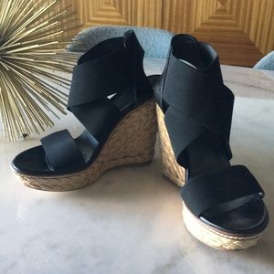 Black Stuart Weitzman Sandals